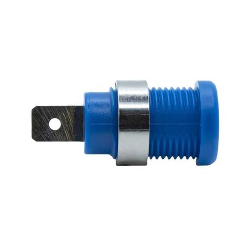Mueller Electric BU-31610-6 Prise banane Femelle Ø de la broche: 6.4 mm bleu
