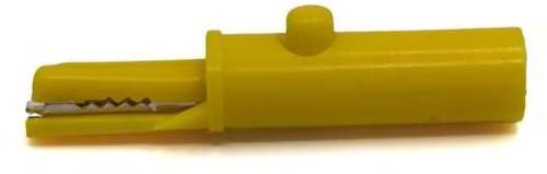 Mueller Electric BU-27.259.3 Pince crocodile banane femelle jaune