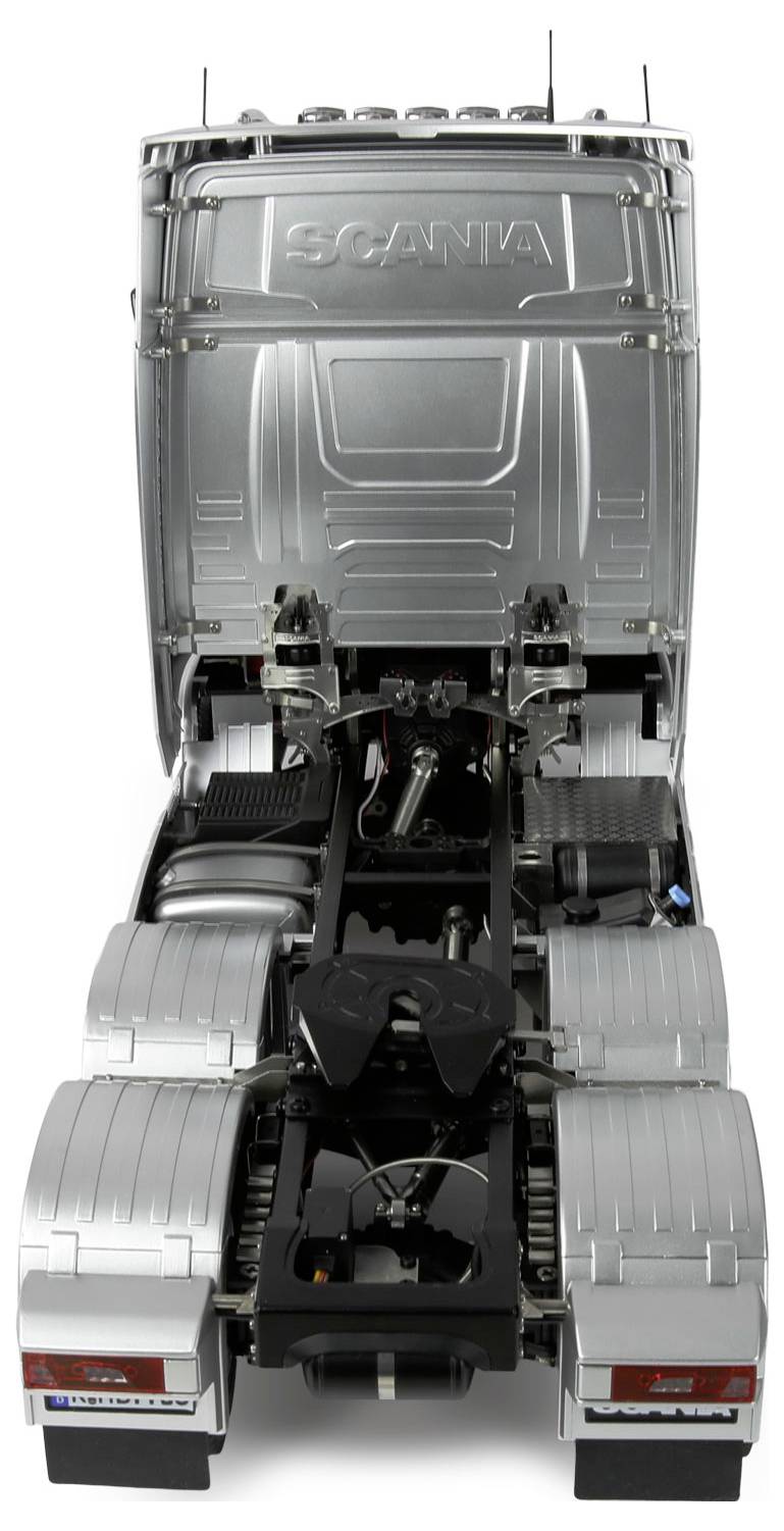 Amewi 22714 Scania 770 S 6x6 1:14 électrique Camion RC prêt à fonctionner (RtR) avec accu et chargeur, avec effet lumineux, avec