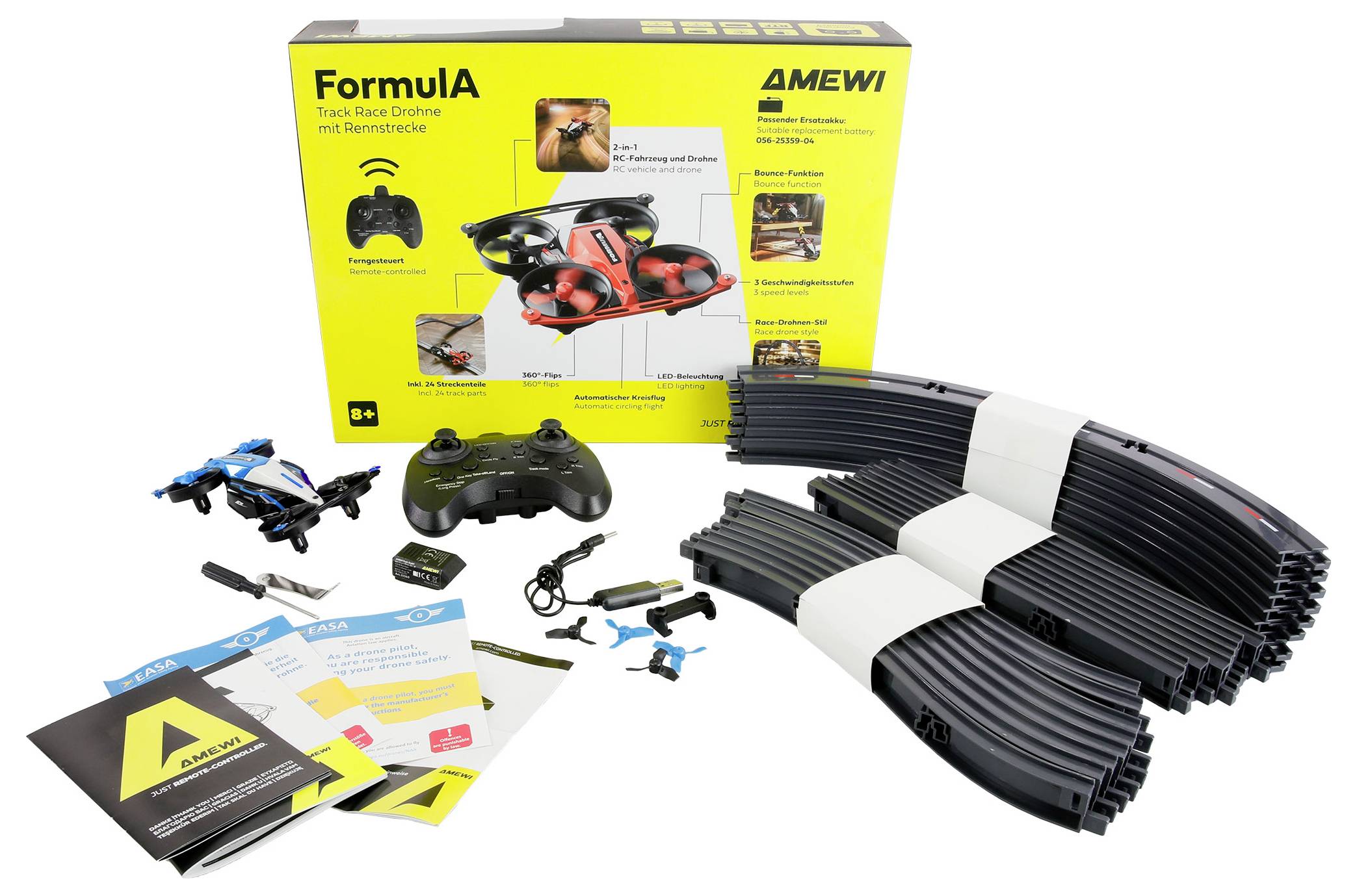Amewi FormulA Track Race Drone de course prêt à fonctionner (RtR) débutant