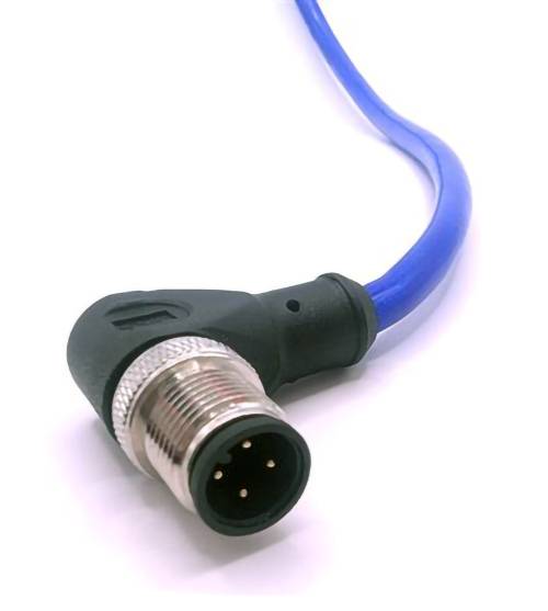 Mueller Electric C4B81M010 Connecteur pour capteurs/actionneurs M12 mâle, coudé 10 m Nombre de pôles: 4 1 pc(s)