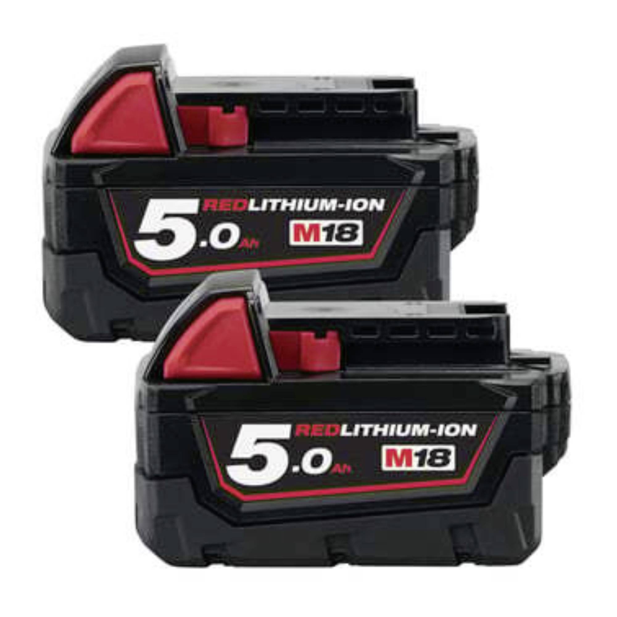 Milwaukee 4932451242 M18 B5 Batterie pour outil 18 V 5.0 Ah Li-Ion