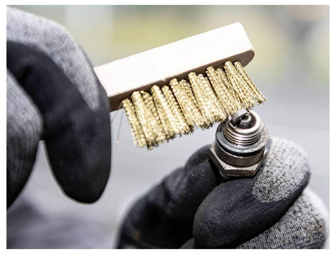 Klingspor BHZ 600 Brosse pour bougies d'allumage laiton 145 mm 25 pc(s)