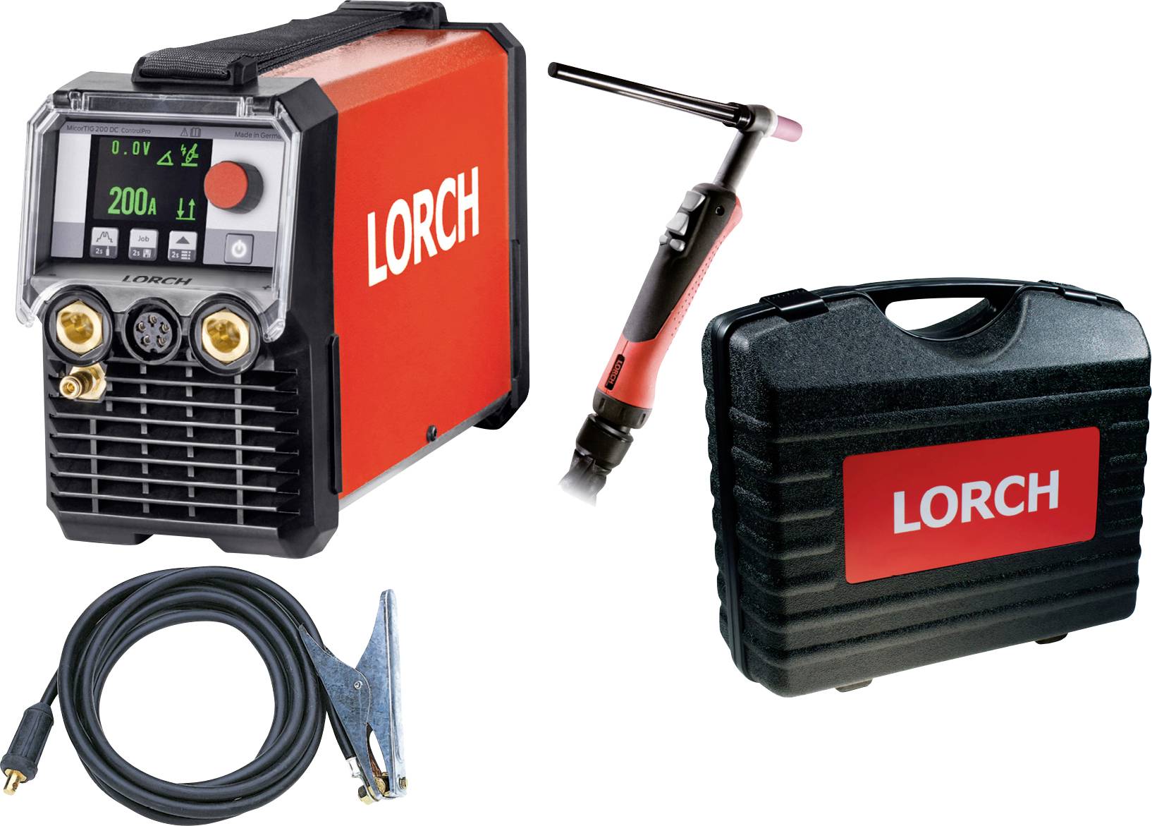 Lorch MicorTIG 200 ControlPro Poste à souder WIG 5 - 200 A