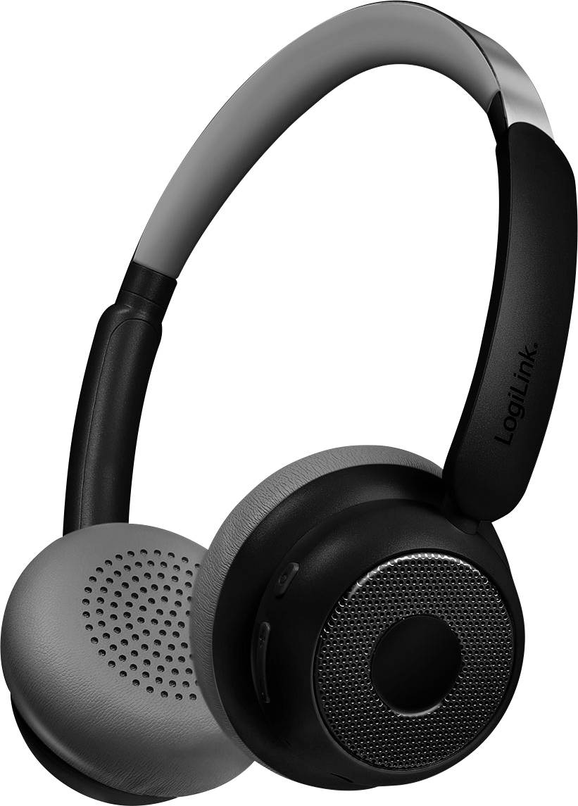 LogiLink BT0072 Casque supra-auriculaire Bluetooth noir