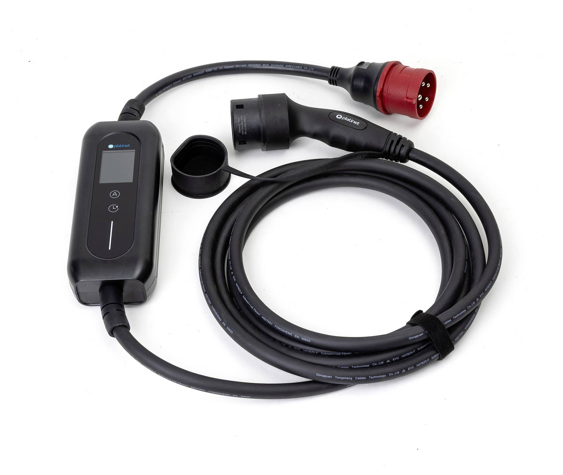 Platinet 46232 Câble de charge pour véhicule électrique 5 m
