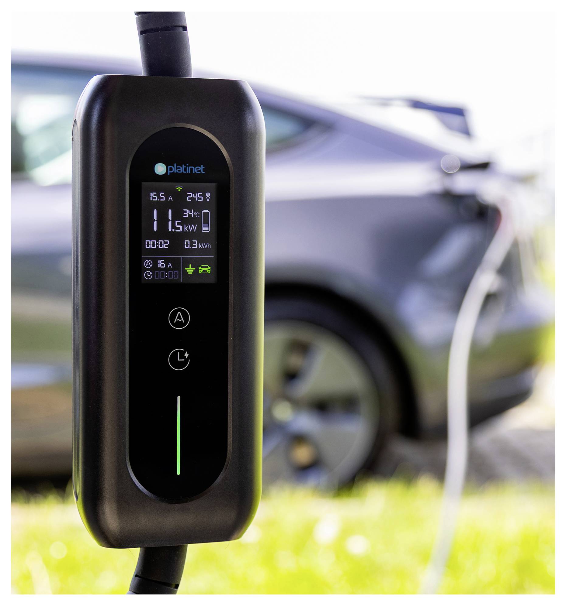 Platinet 46232 Câble de charge pour véhicule électrique 5 m