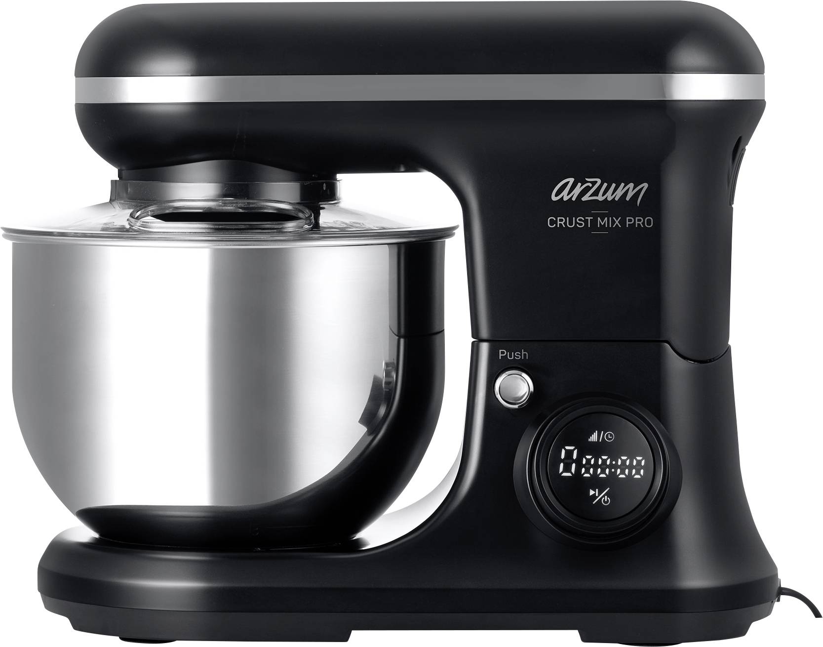 arzum Crust Mix Pro Robot de cuisine 1200 W noir