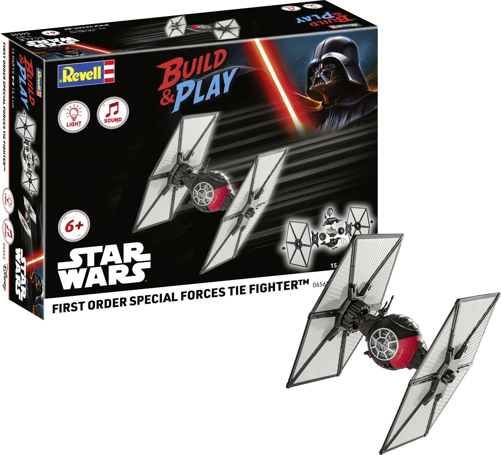 Revell 06565 First Order Special Forces TIE Fighter (Light/Sou) Kit