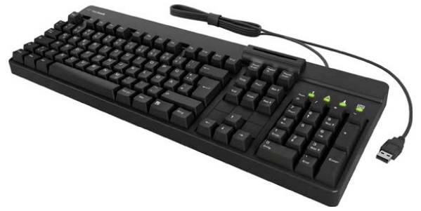 Keysonic KSK-8040U-CR (DE) filaire Clavier allemand, QWERTZ noir