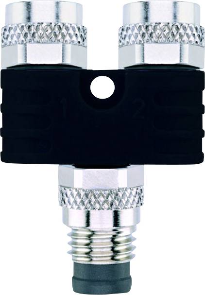 Escha 8025693 Distributeur et adaptateur pour capteurs/actionneurs Nombre de pôles: 4, 3 1 pc(s)