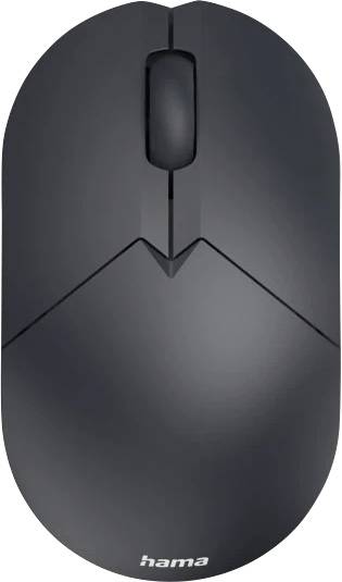 Hama WM-150 Souris sans fil optique noir 3 Boutons 1600 dpi Touches à frappe silencieuse