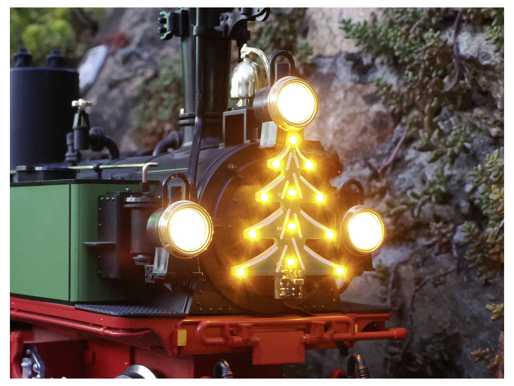 Massoth 8129590 Weihnachtsbaum Eclairage extérieur avec LEDs 1 set