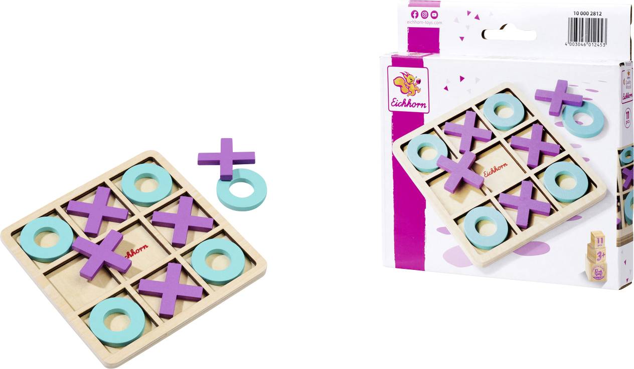 Eichhorn Games Tic Tac Toe Spiel 100002812