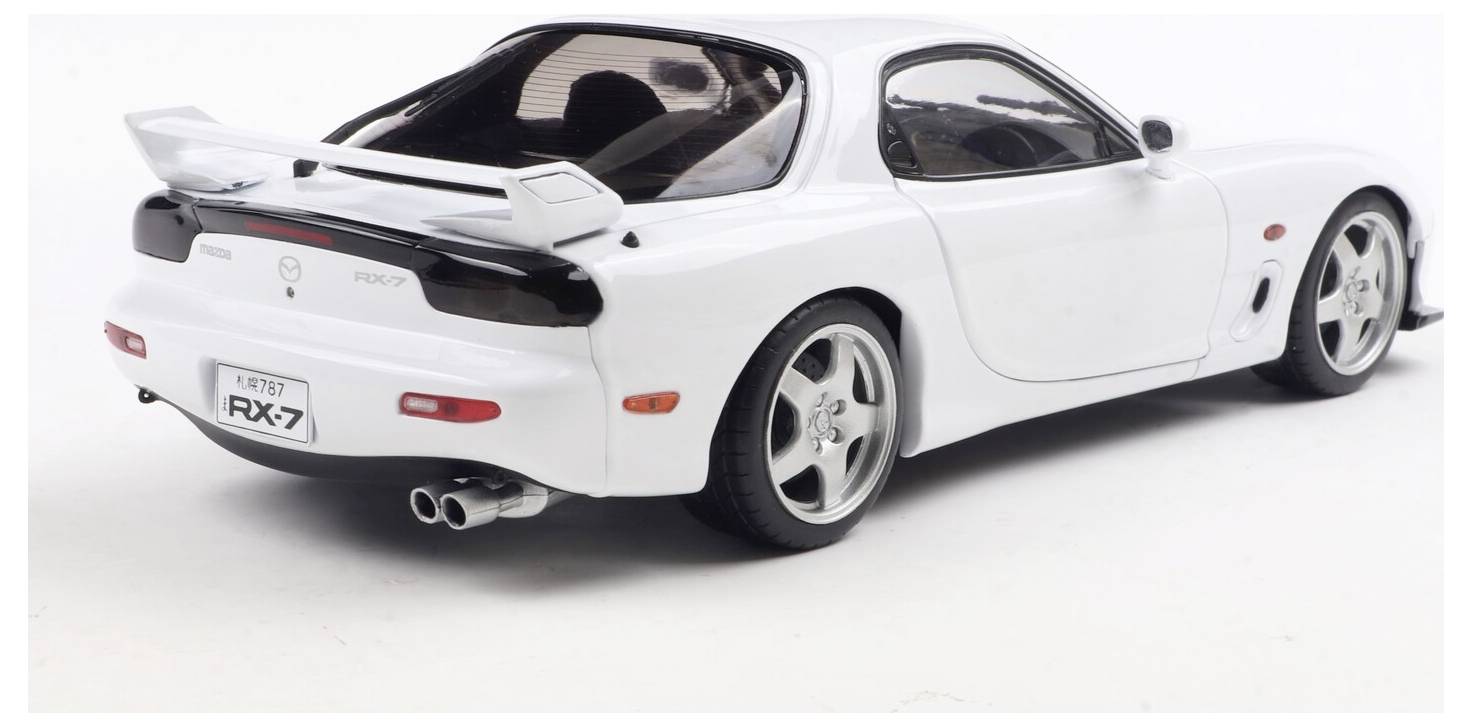 Solido Modèle réduit de voiture particulière Mazda RX7 FD3RS blanc comme neige modèle fini Modèle réduit de voiture