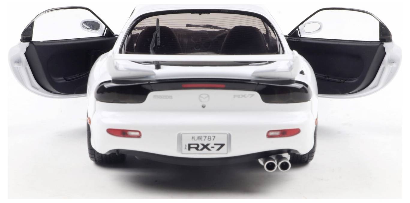 Solido Modèle réduit de voiture particulière Mazda RX7 FD3RS blanc comme neige modèle fini Modèle réduit de voiture