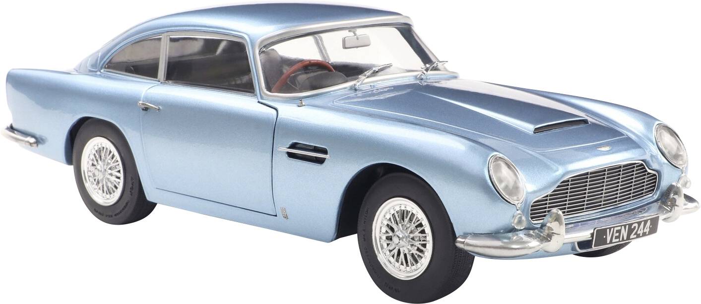 Solido Modèle réduit de voiture particulière Aston Martin DB5 bleu clair met. modèle fini Modèle réduit de voiture