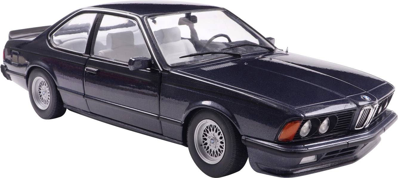 Solido Modèle réduit de voiture particulière BMW 635 CSI (E24) Macao bleu modèle fini Modèle réduit de voiture