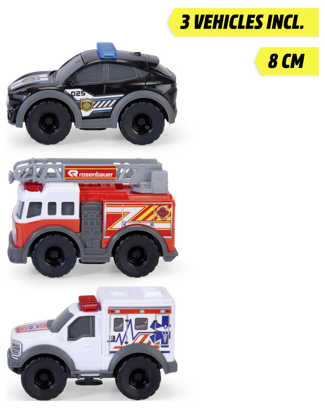 Dickie Toys Micro playset modèle fini Modèle réduit de véhicule d'intervention