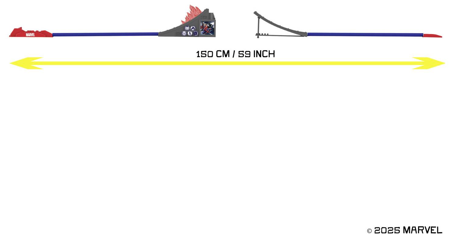 JADA TOYS Marvel Bridge Jumper Circuit