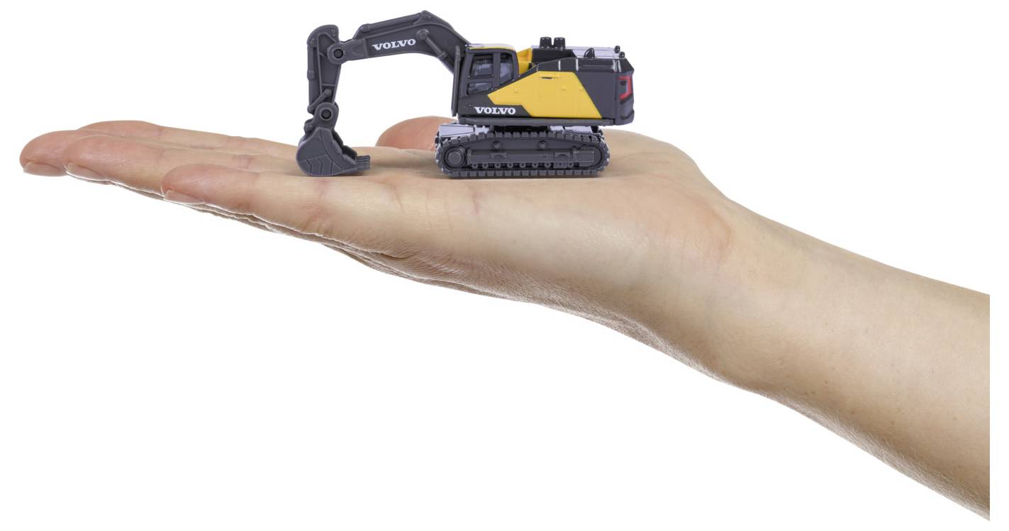 Majorette Volvo Construction 4 Pieces Gift Pack modèle fini Modèle réduit d'engin de chantier