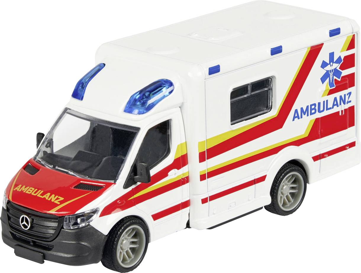 Majorette Mercedes Benz Sprinter ambulance modèle fini Modèle réduit de véhicule d'intervention