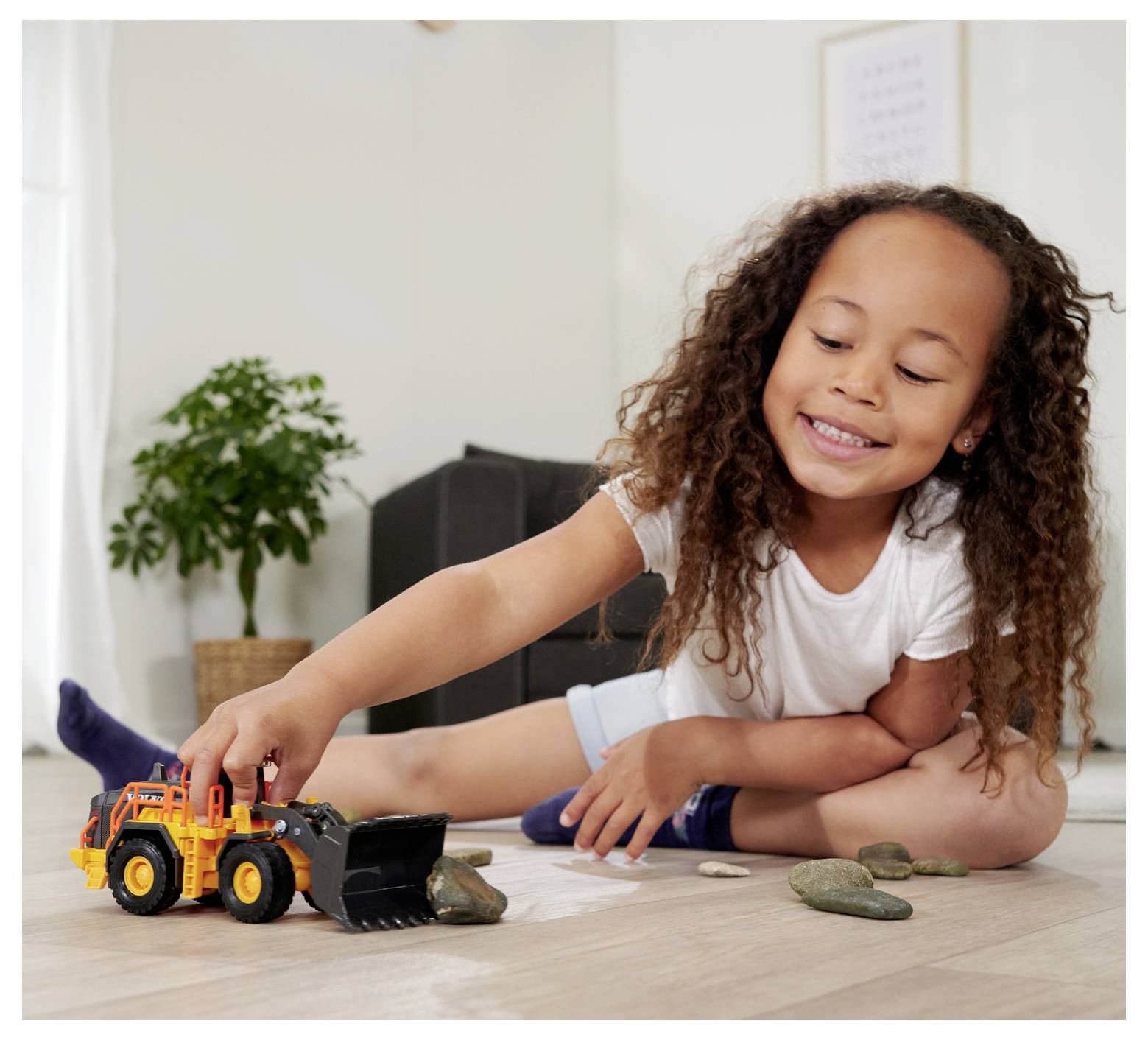 Majorette Volvo Wheel Loader modèle fini Modèle réduit d'engin de chantier