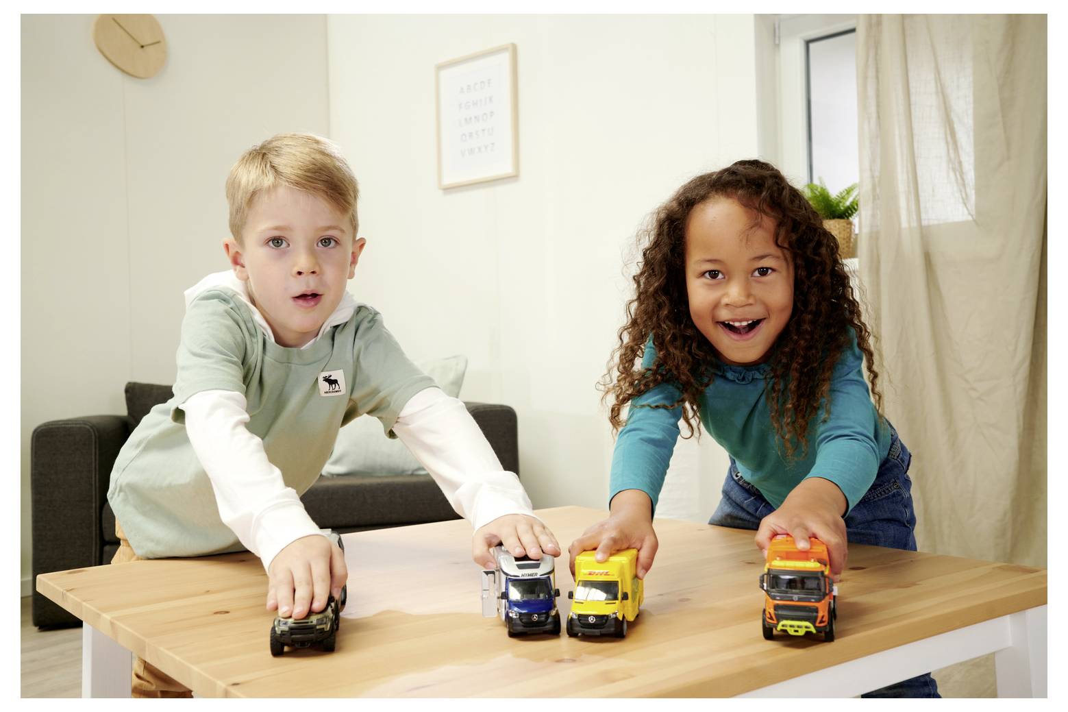 Majorette Volvo FMX Truck Garbage Collector modèle fini Modèle réduit d'engin de chantier