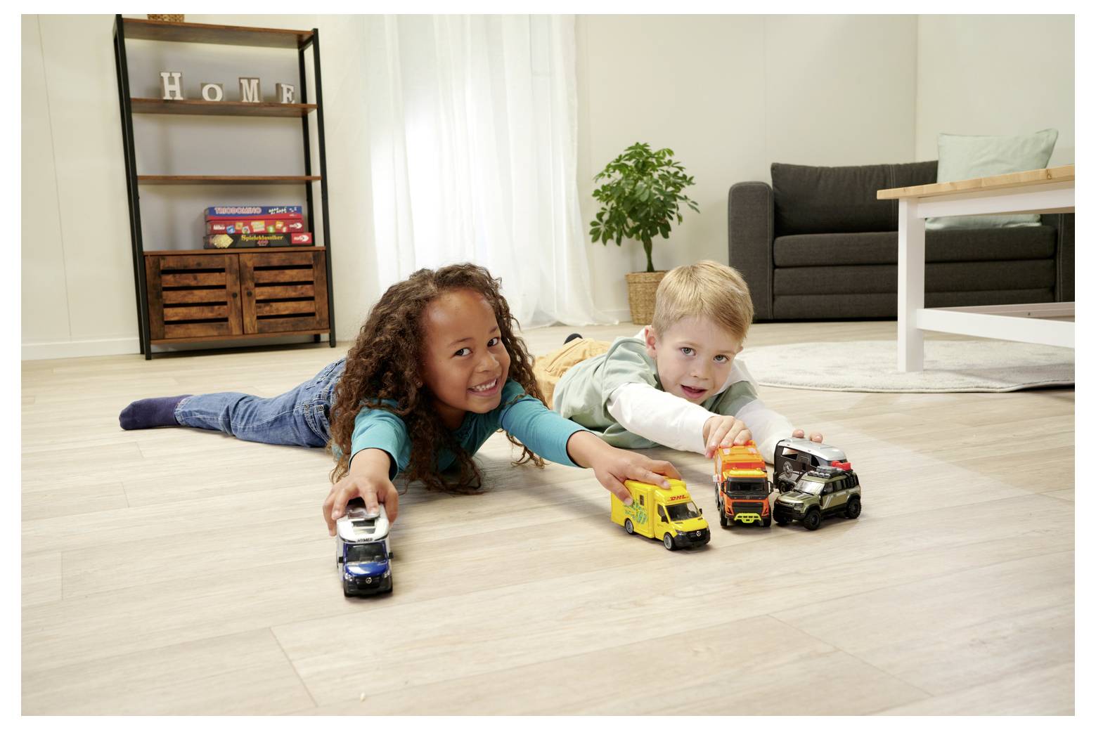 Majorette Volvo FMX Truck Garbage Collector modèle fini Modèle réduit d'engin de chantier