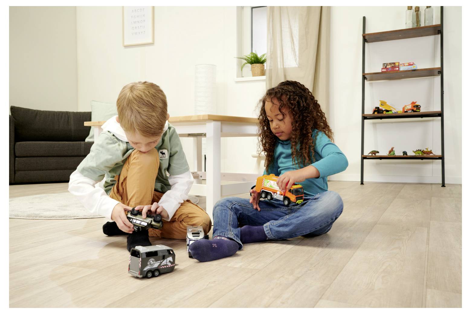 Majorette Volvo FMX Truck Garbage Collector modèle fini Modèle réduit d'engin de chantier