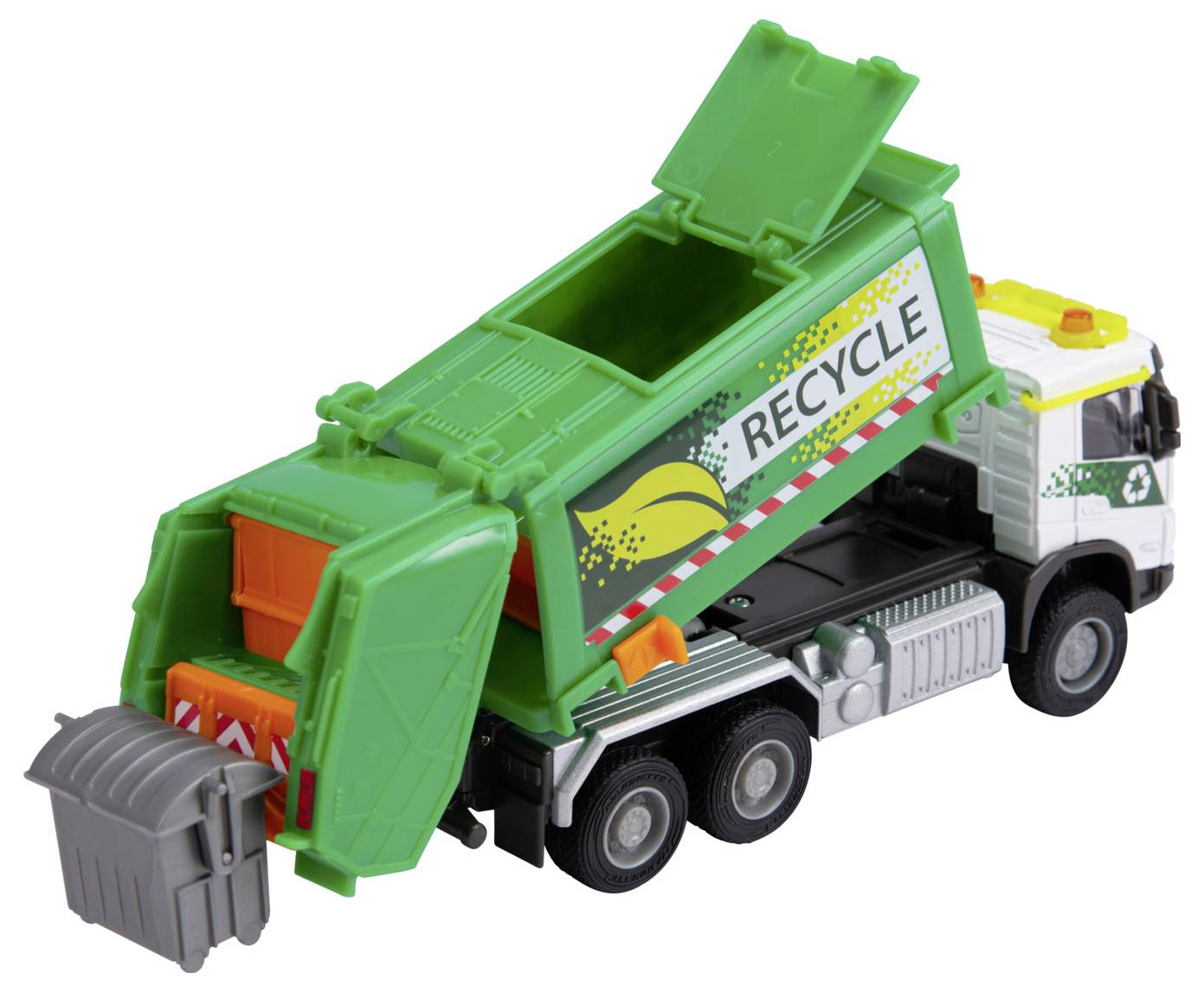 Majorette Volvo FMX Truck Garbage Collector modèle fini Modèle réduit d'engin de chantier