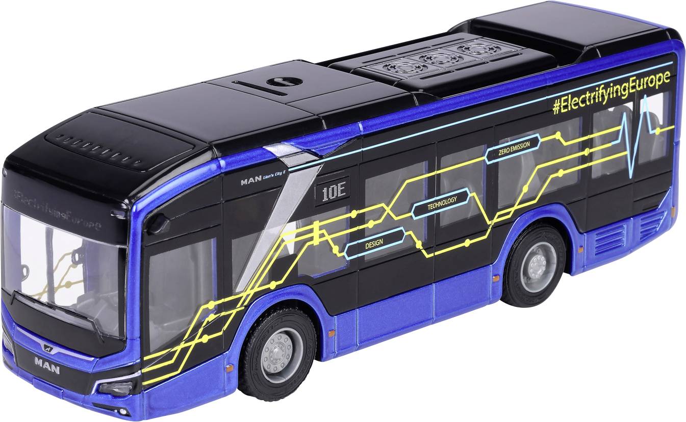 Majorette MAN Lion's City 10 E Bus modèle fini Modèle réduit de bus