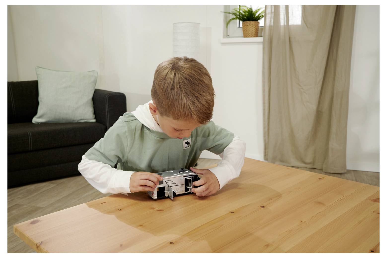 Majorette Hymer Camper Classe B modèle fini Modèle réduit de voiture