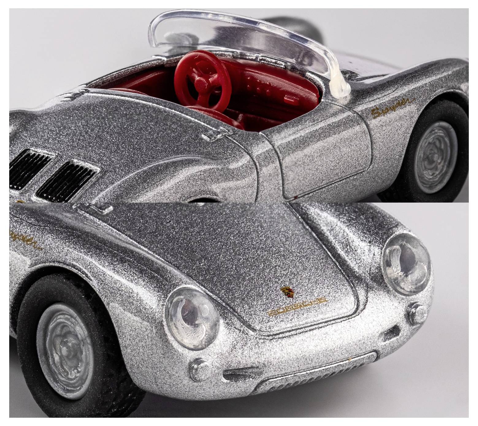 Majorette Porsche Collection 1955, 550 Spyder modèle fini Modèle réduit de voiture
