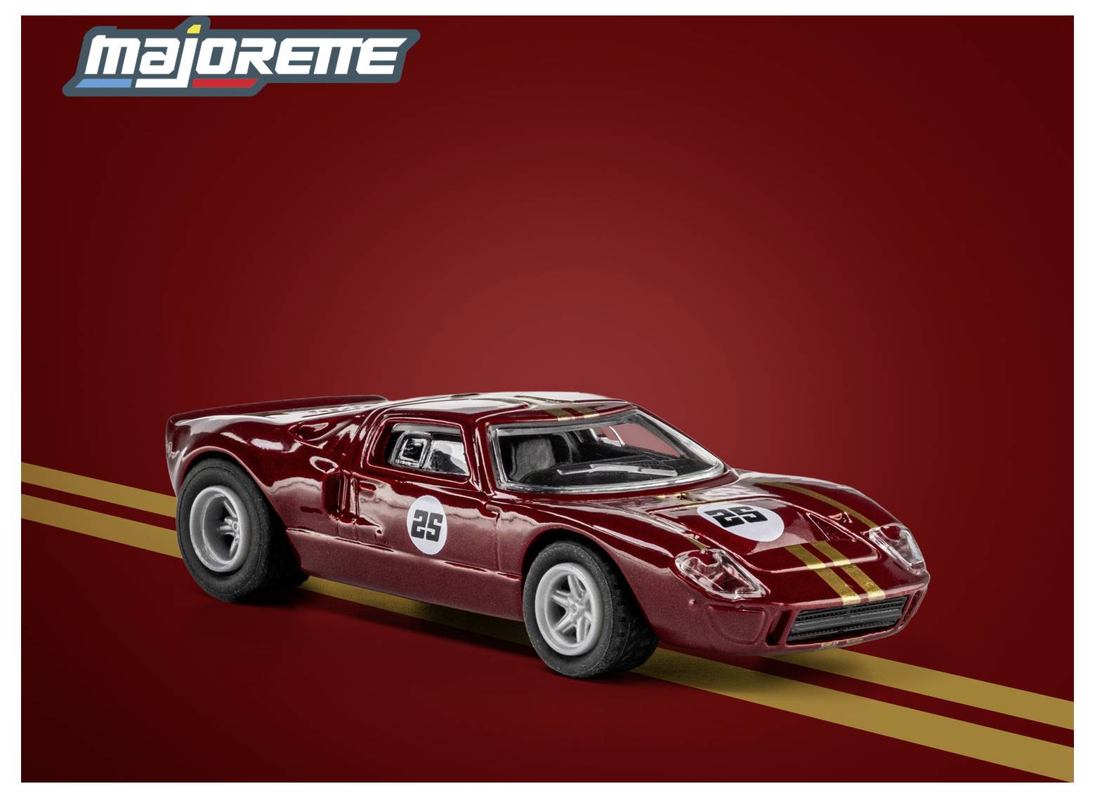 Majorette Ford Collection 1965, GT40 MK1 modèle fini Modèle réduit de voiture