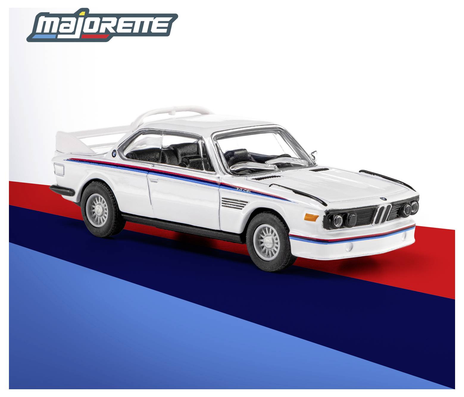 Majorette BMW Collection 1975, 3.0 CSL modèle fini Modèle réduit de voiture