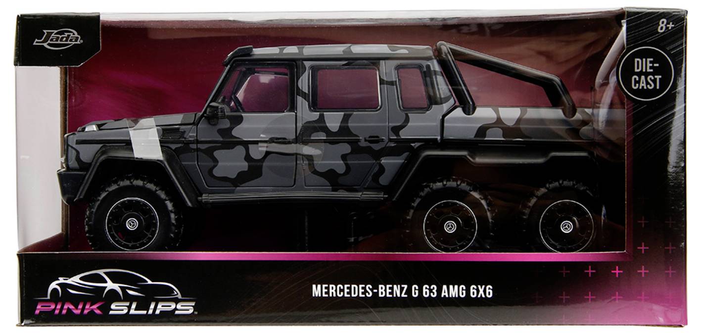 JADA TOYS Mercedes Benz Slips rose AMG G63 modèle fini Modèle réduit de voiture