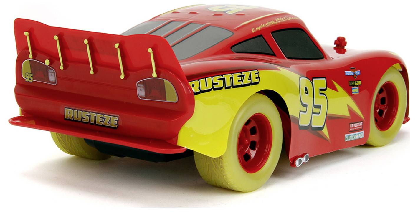 JADA TOYS 9335563314R00 RC Lightning McQueen Glow Racers 1:14 1:14 Véhicule RC débutant électrique Voiture de course