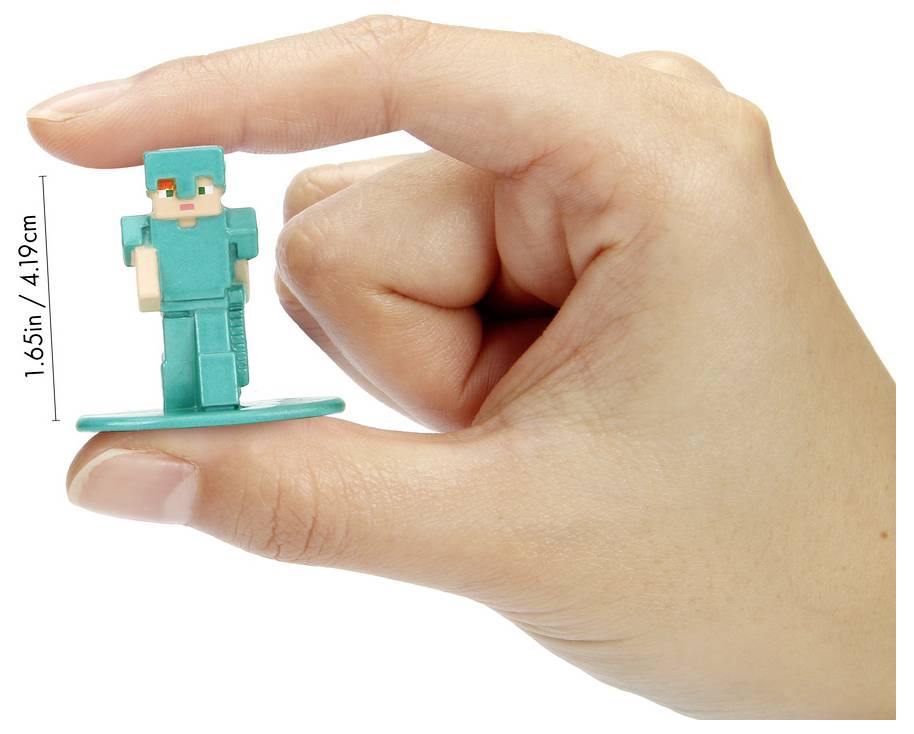 JADA TOYS Minecraft Multi-Pack Nanofigs, Wave 12 Set de personnages