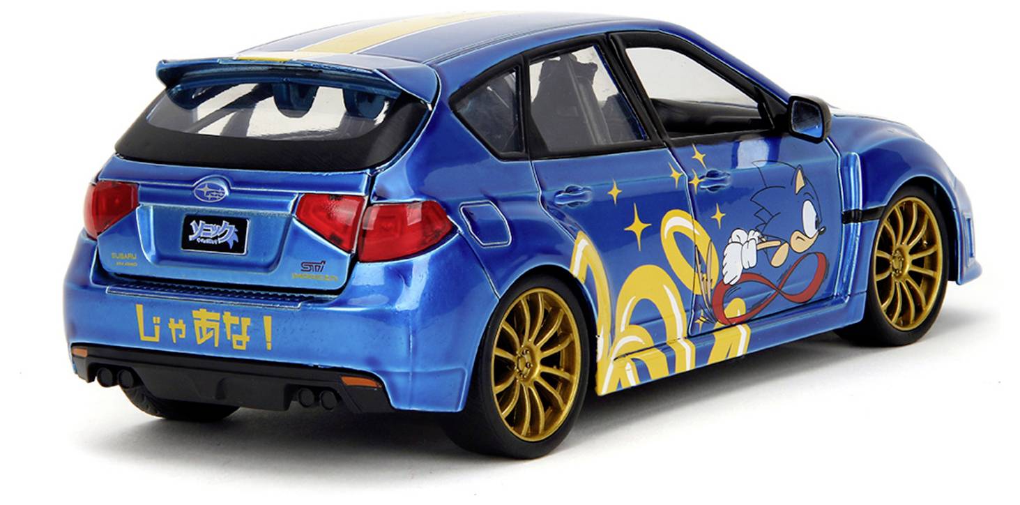 JADA TOYS Subaru Jada Sonic 2012, Impreza WRX STI 1 modèle fini Modèle réduit de voiture