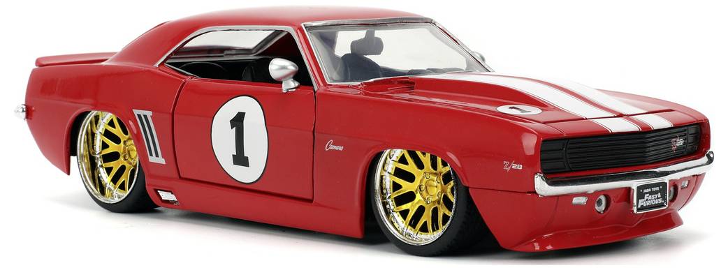 JADA TOYS Chevrolet Fast&Furious 1969 Camaro modèle fini Modèle réduit de voiture