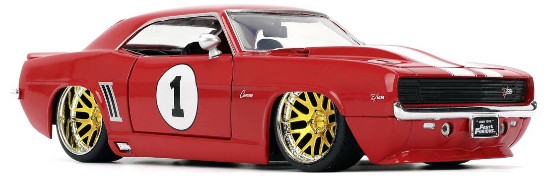 JADA TOYS Chevrolet Fast&Furious 1969 Camaro modèle fini Modèle réduit de voiture
