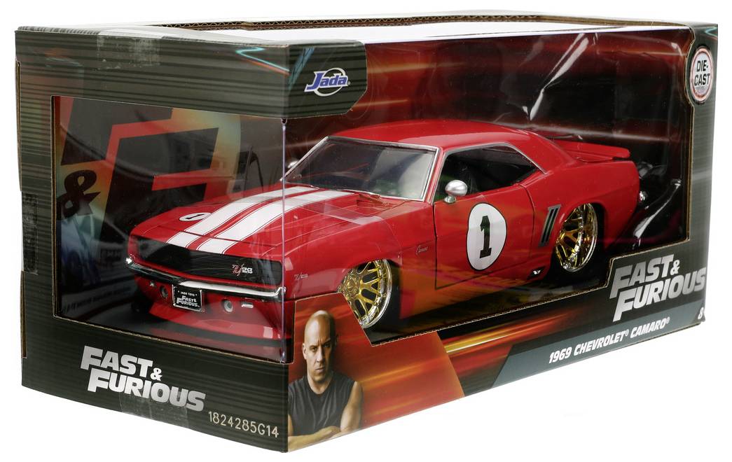 JADA TOYS Chevrolet Fast&Furious 1969 Camaro modèle fini Modèle réduit de voiture