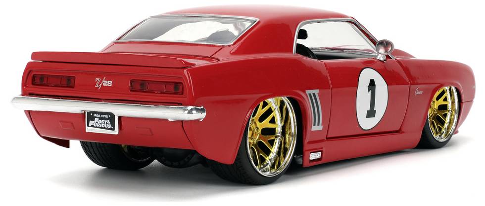 JADA TOYS Chevrolet Fast&Furious 1969 Camaro modèle fini Modèle réduit de voiture