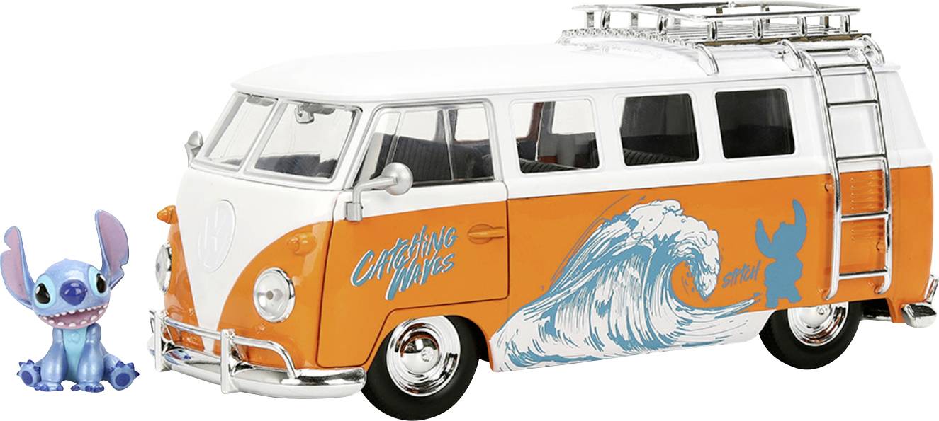 JADA TOYS Volkswagen (VW) Stitch 1961 VW Bus modèle fini Modèle réduit de voiture