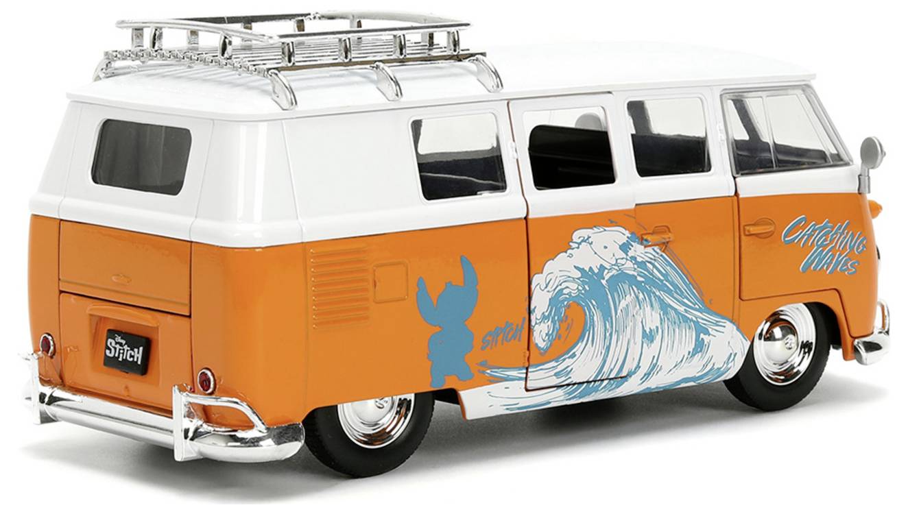 JADA TOYS Volkswagen (VW) Stitch 1961 VW Bus modèle fini Modèle réduit de voiture