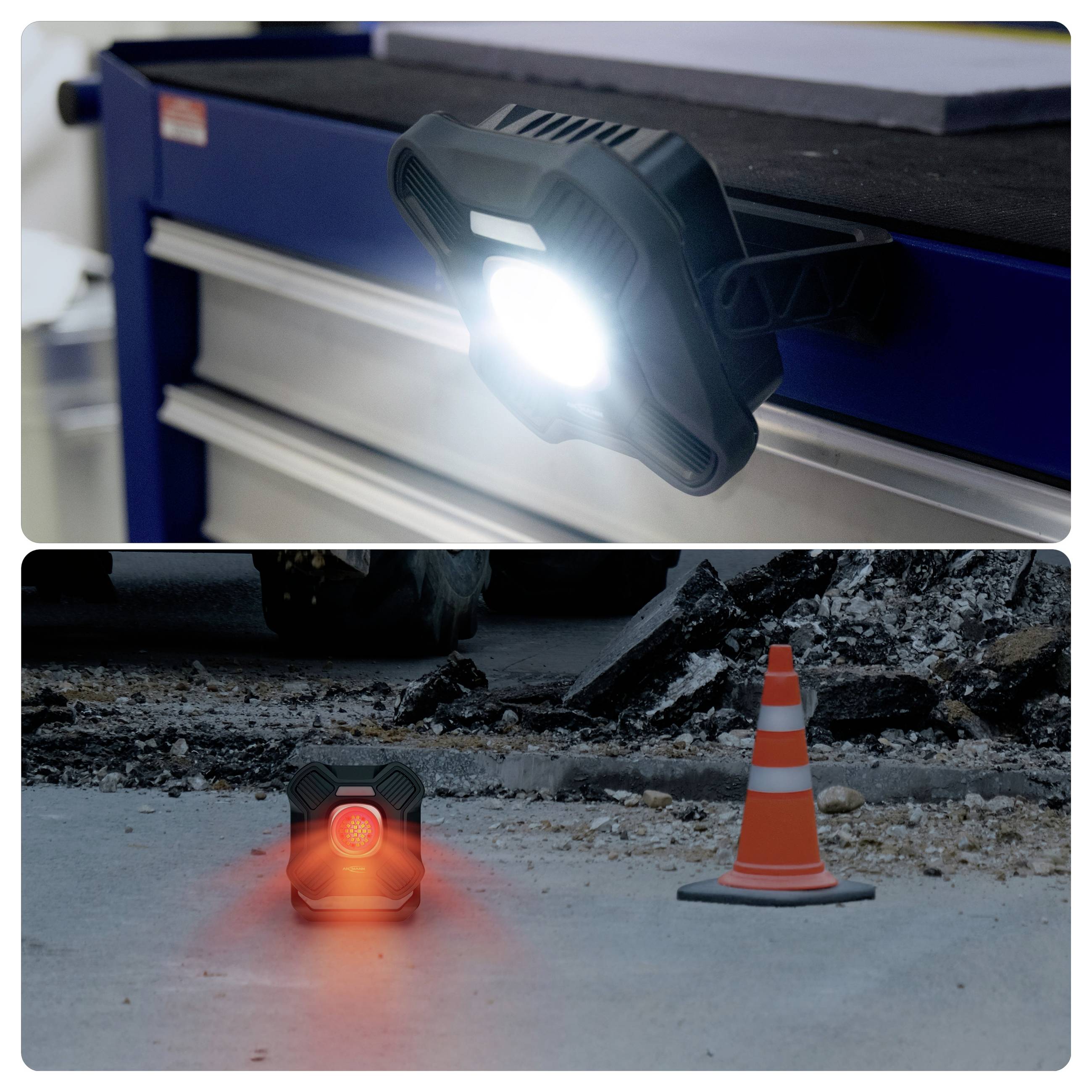 Ansmann 1600-0755 WL2000R LED SMD Projecteur 20 W 2000 lm