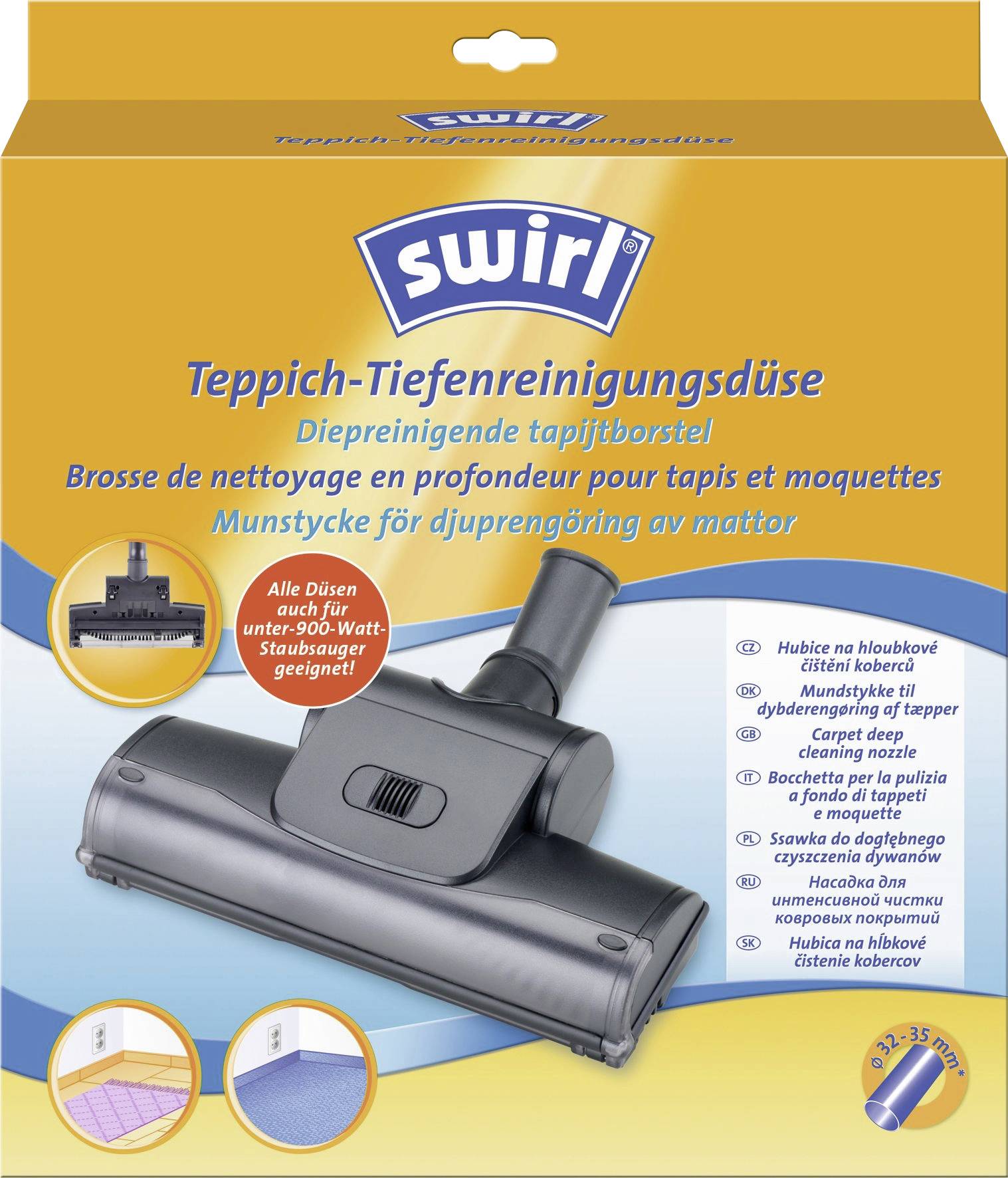 Swirl 20798.5 Brosse pour tapis 1 pc(s)