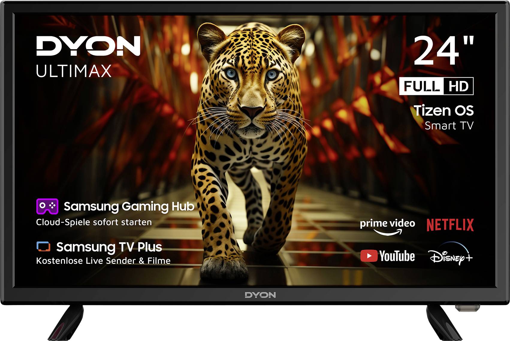 Dyon Ultimax 24F-Ti Téléviseur LED 60 cm 24 pouces CEE E (A - G)