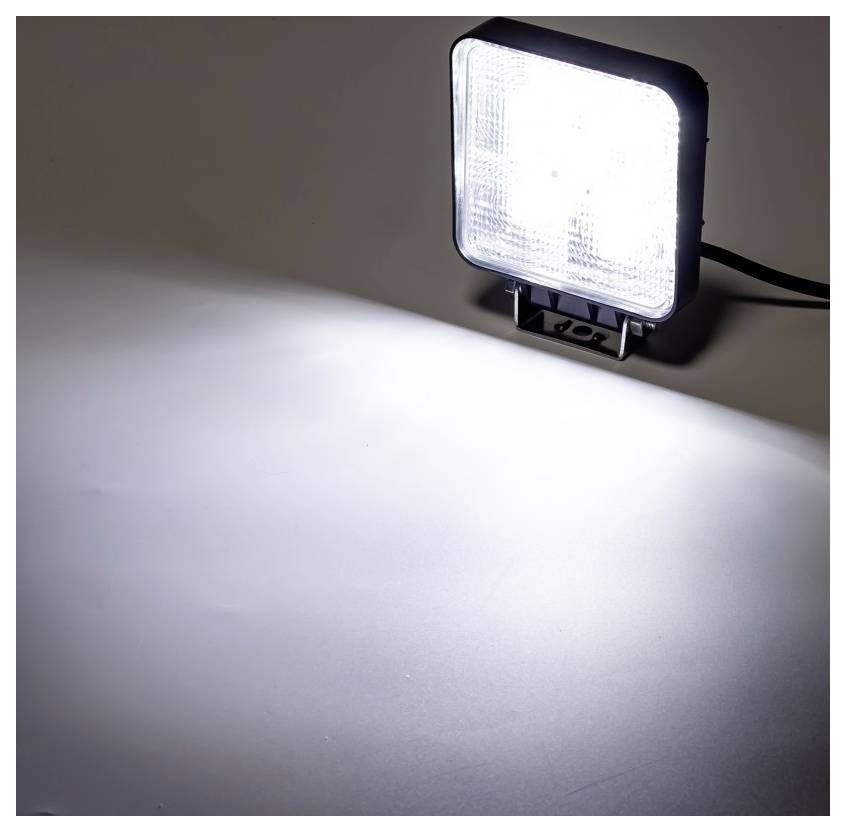 KAMAR Projecteur de travail 10 V/DC, 12 V/DC, 24 V/DC, 30 V/DC LED Quadrat 10-30V L2204 L2204 (l x H x P) 130 x 150 x 30 mm 500 lm